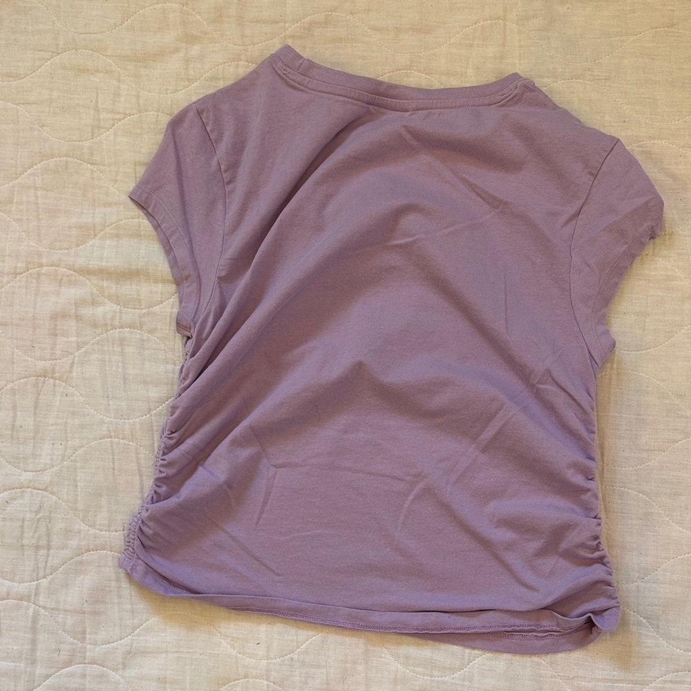 Eye Candy Lavender Short Sleeve Tee - Picture 6 of 6